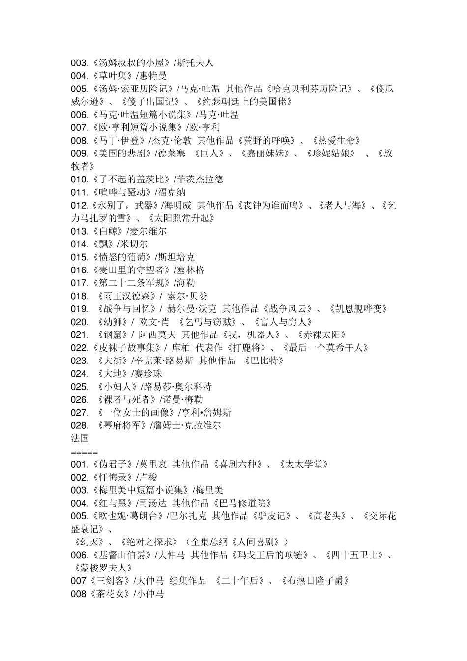 世界名著有哪些_第3页