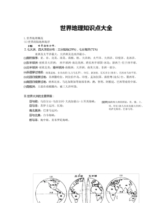 世界地理知识大全