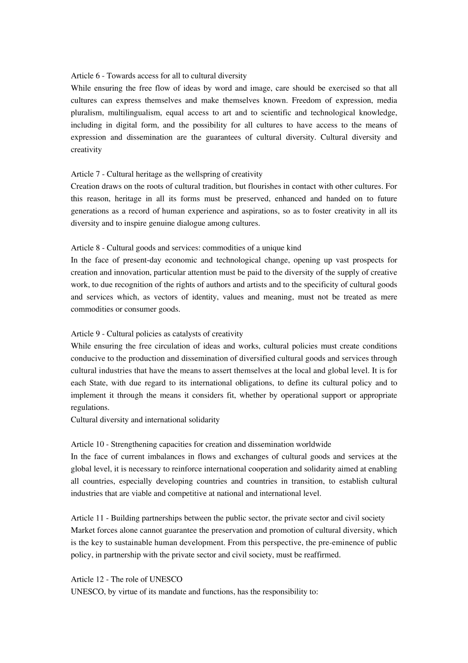 世界文化多样性宣言中英_第3页