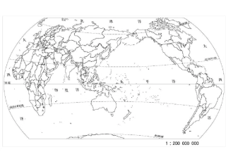 世界空白地图中国空白地图政区图完整整理