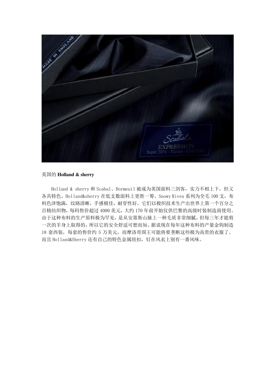 世界顶级男装西服面料简介_第2页