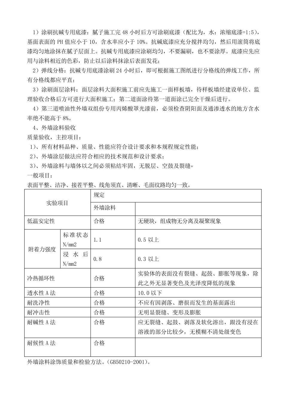 丙烯酸外墙涂料的施工方案_第2页