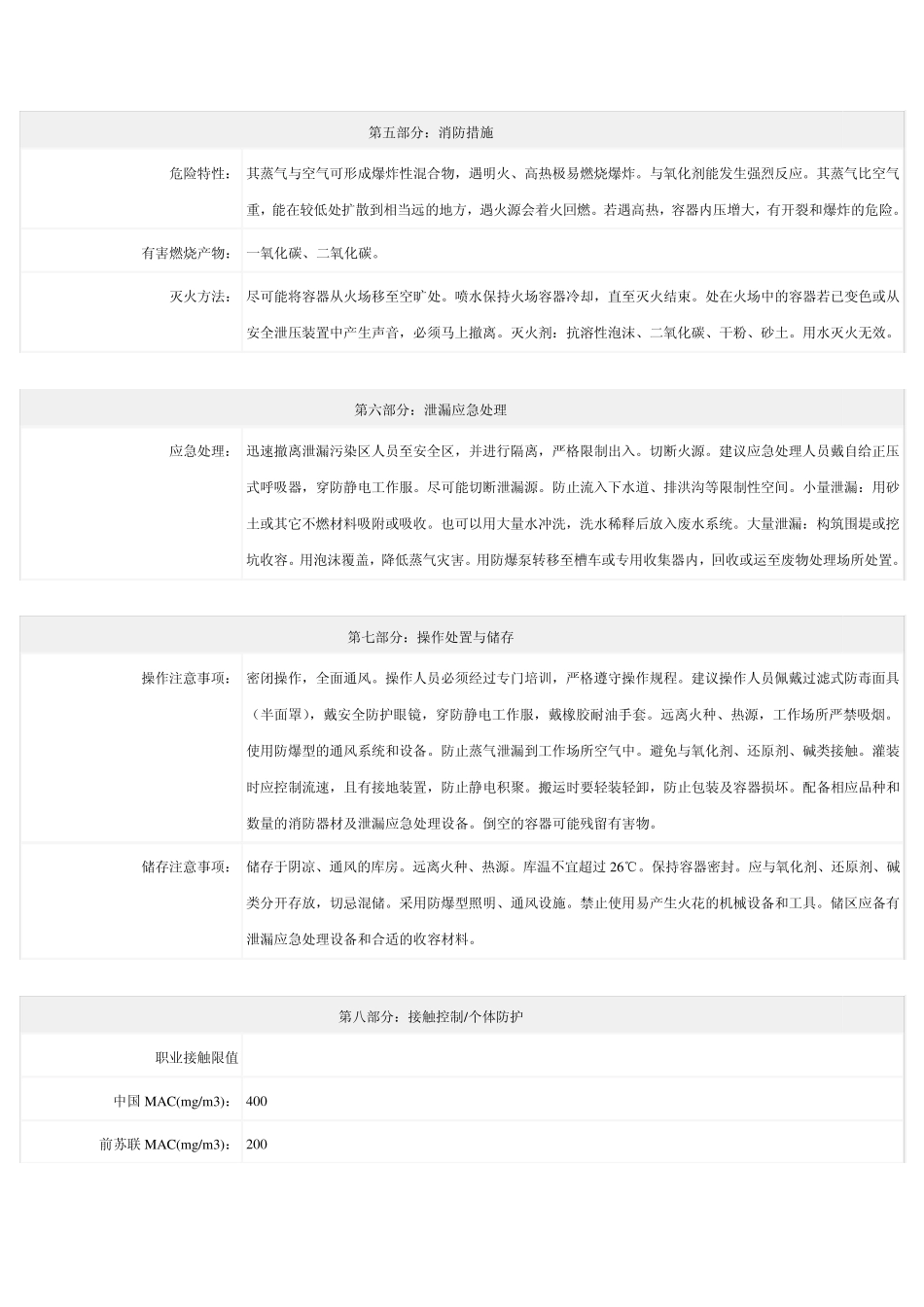 丙酮化学品安全标签_第3页
