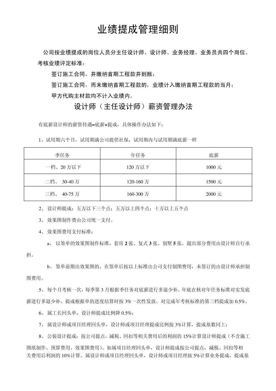 业绩提成管理细则_第1页