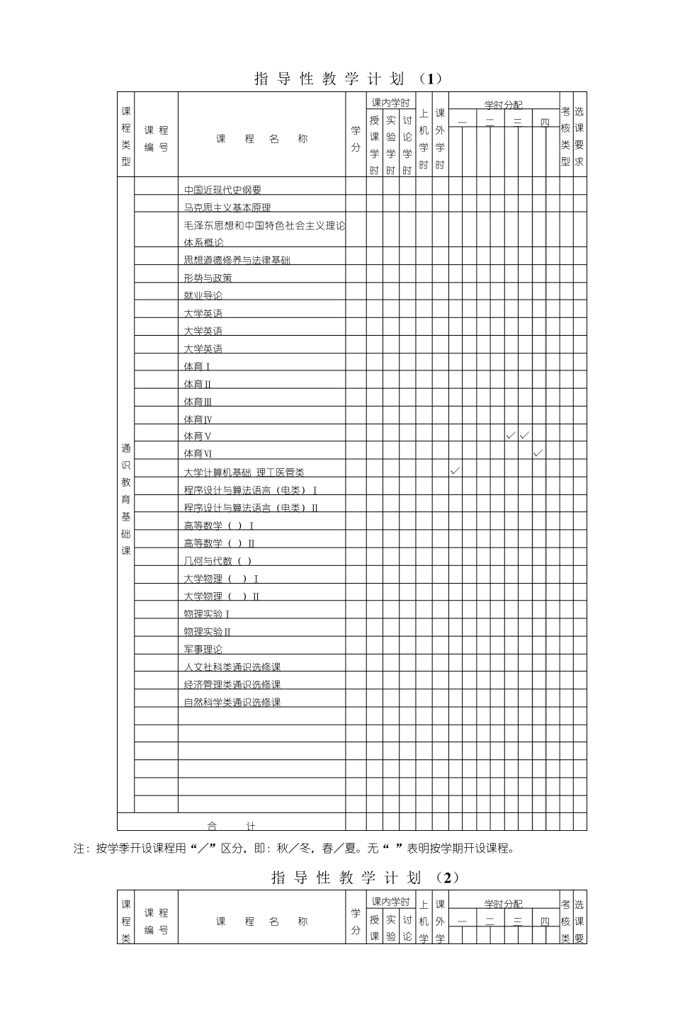 东南大学2012级本科专业培养方案_第2页