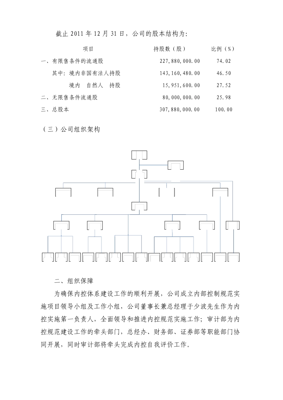 东材科技内部控制规范实施工作方案_第2页