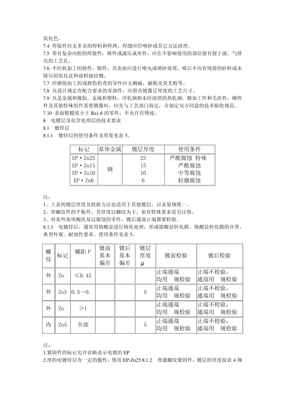 东风汽车公司标准电镀层及化学处理层标准EQY395_第3页