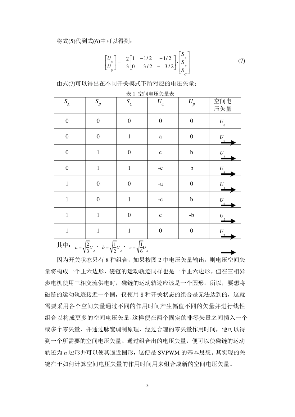 两电平SVPWM仿真报告_第3页
