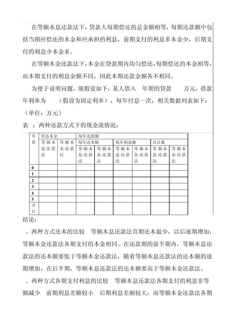 个人住房按揭贷款还款方式选择_第3页