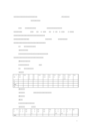 个人投资经营贷款(个人抵押循环额度贷款)调查报告(格式)
