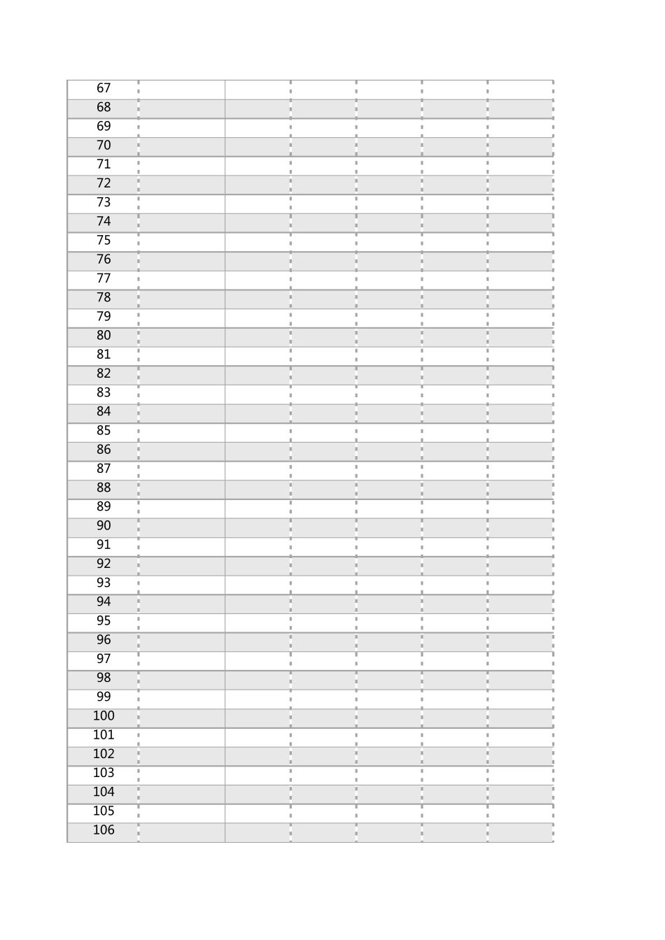 个人生活费用支出明细表Excel模板_第3页