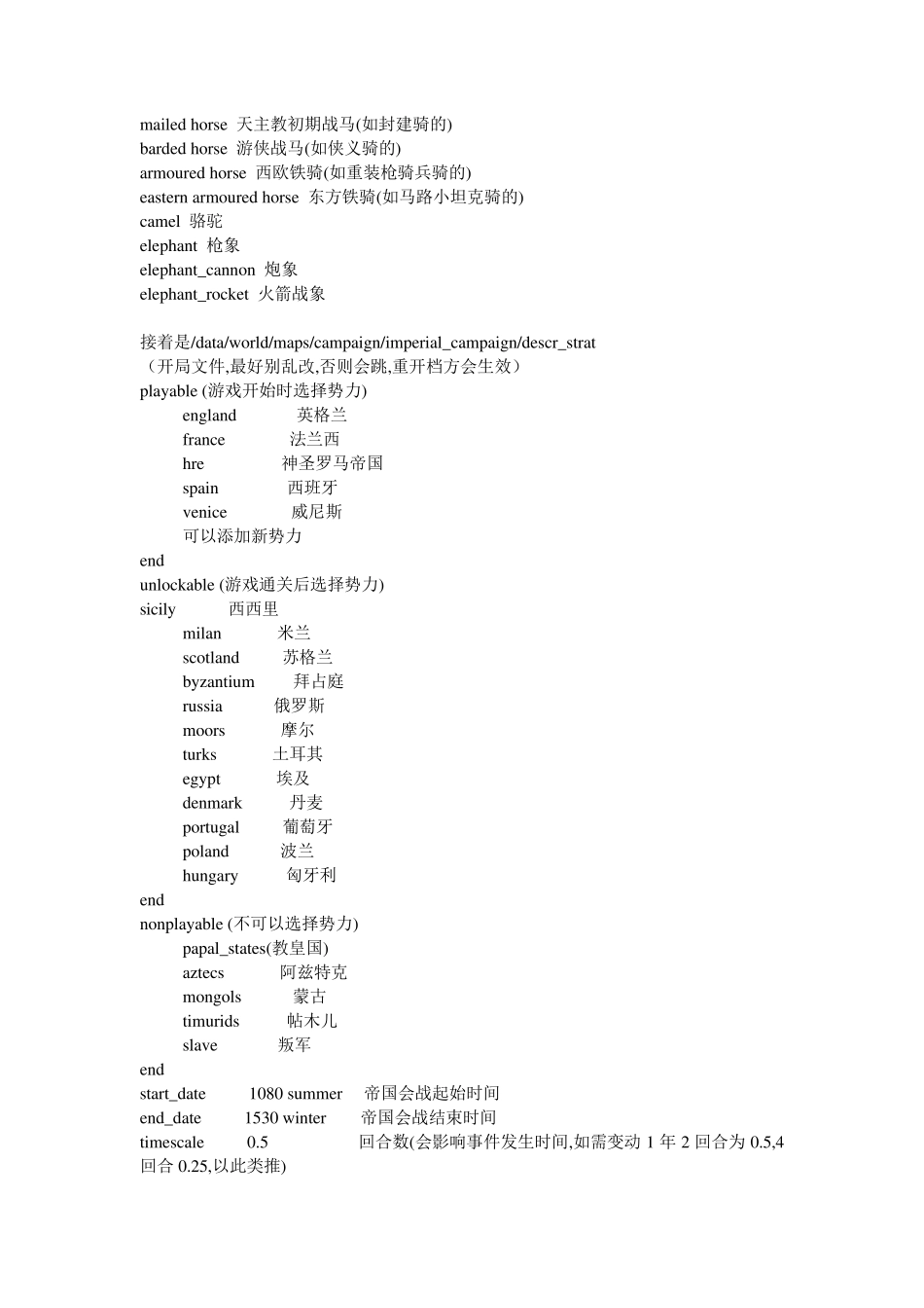 中世纪2全面战争完整修改_第3页
