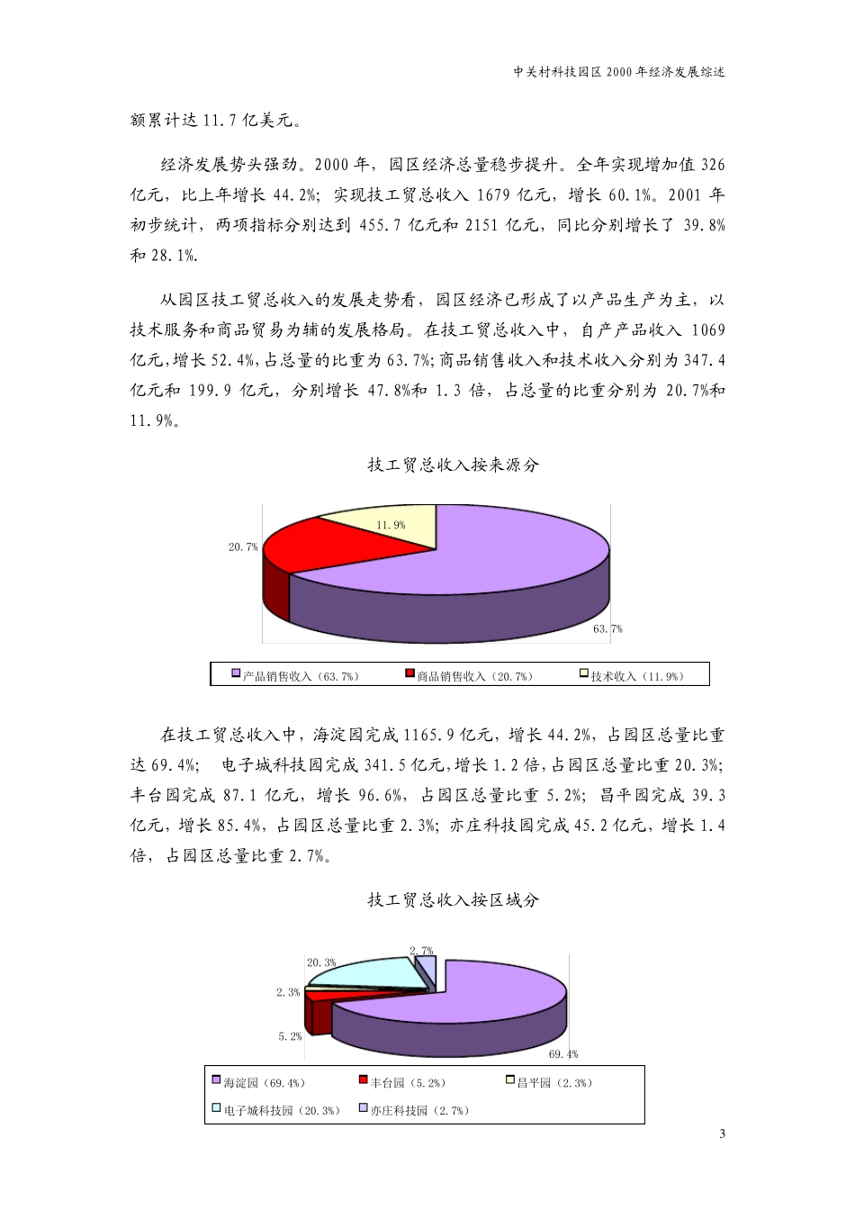 中关村科技园区2000年经济发展综述_第3页