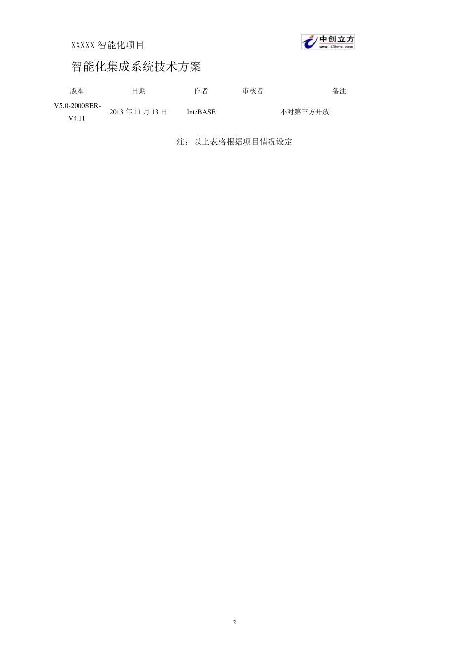 中创立方智能化管理系统方案_第2页