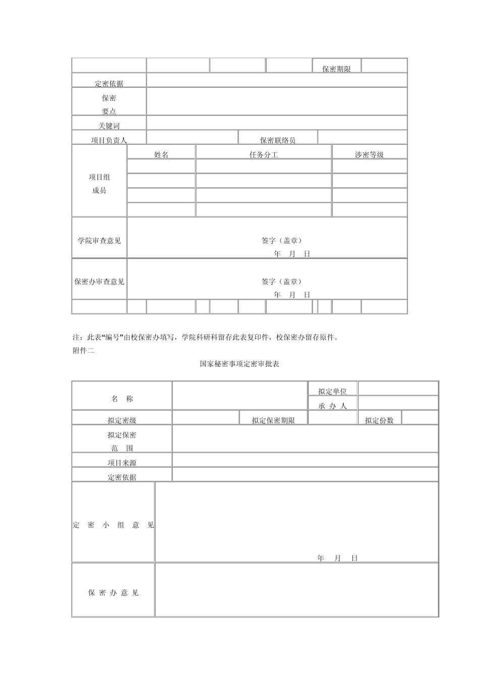 中北大学军品科研保密管理规定_第3页
