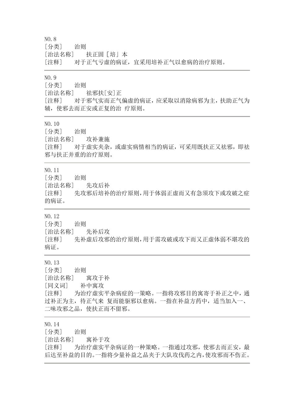 中医临床诊疗术语国家标准(治法部分)_第2页