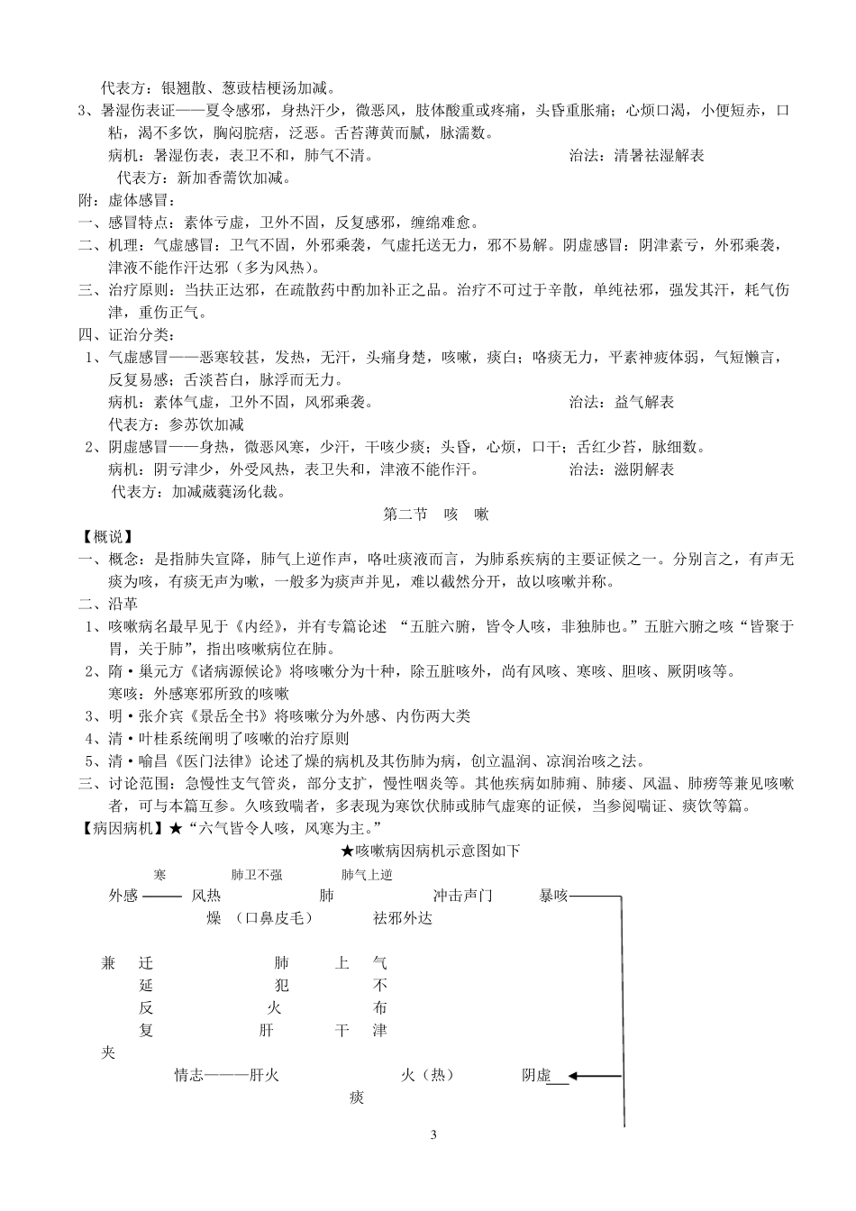中医内科学笔记_第3页