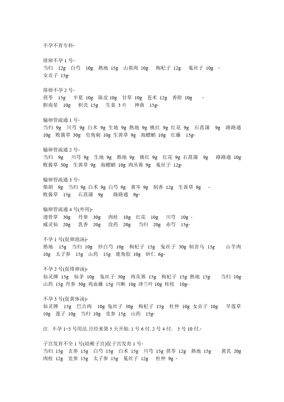 中医协定处方集_第2页