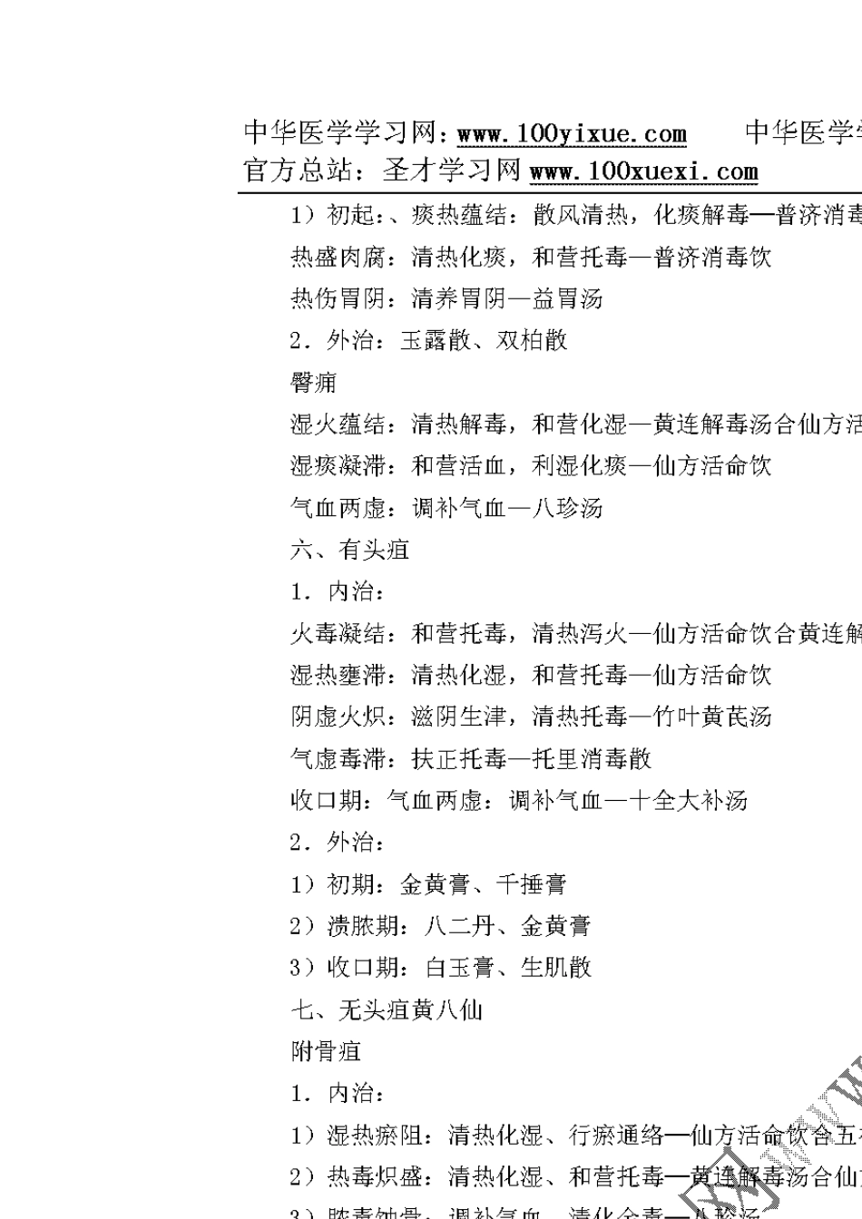 中医外科学笔记讲义_第2页