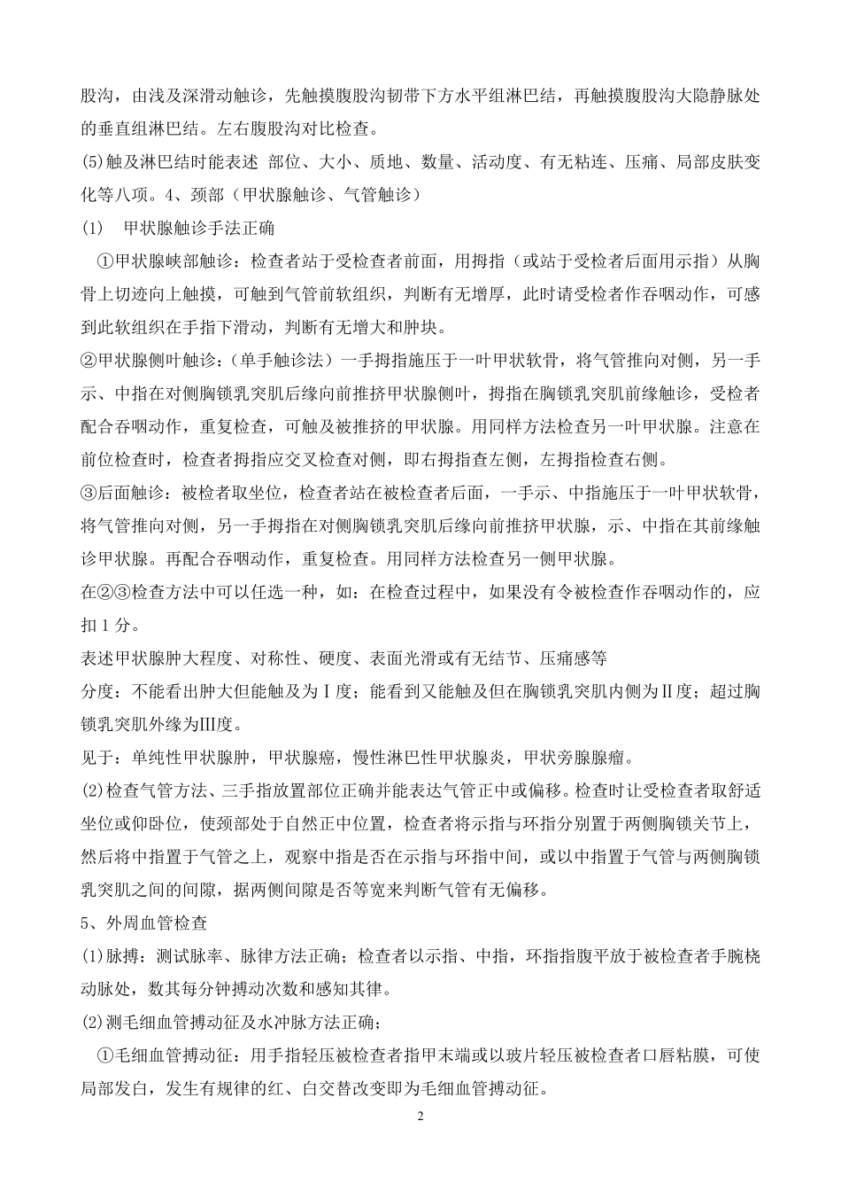 中医执业医师实践技能操作考试内容_第2页