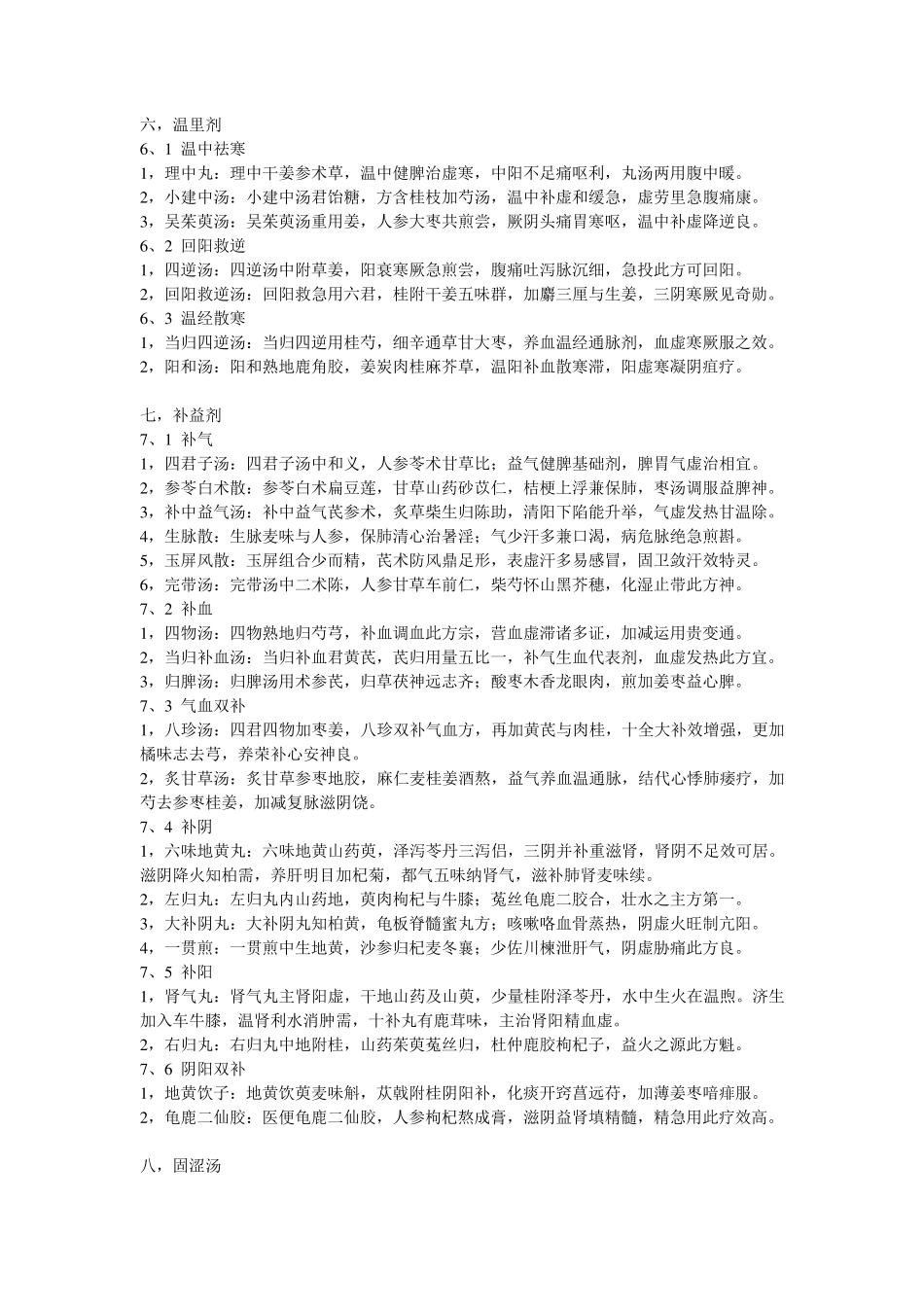 中医方剂学方歌(新二版)_第3页