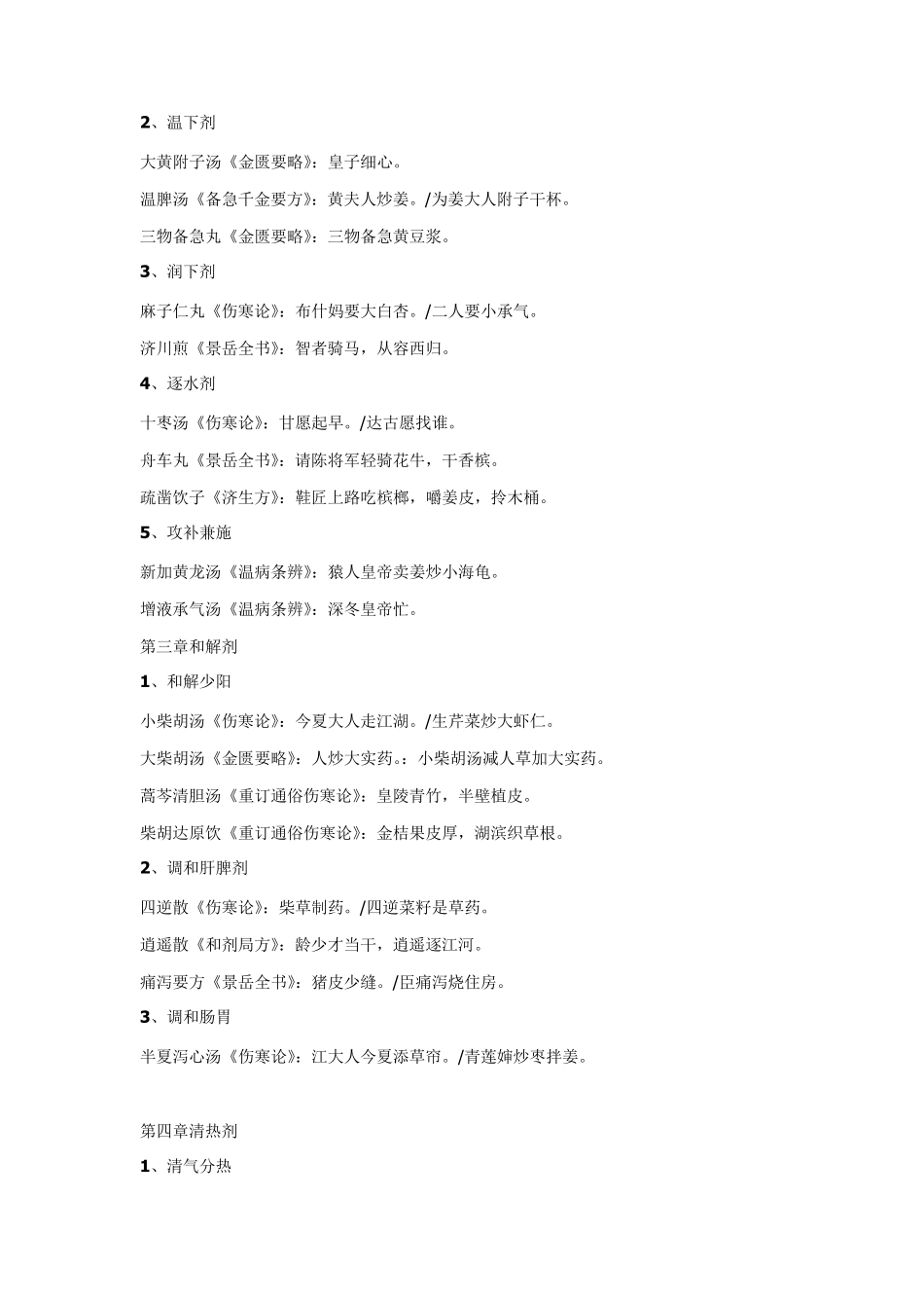 中医方剂趣味记忆歌诀_第2页