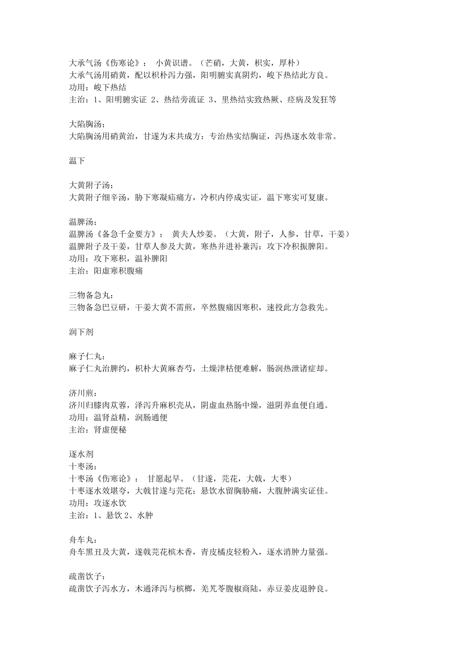 中医方剂趣味记忆法、方剂学方歌_第3页