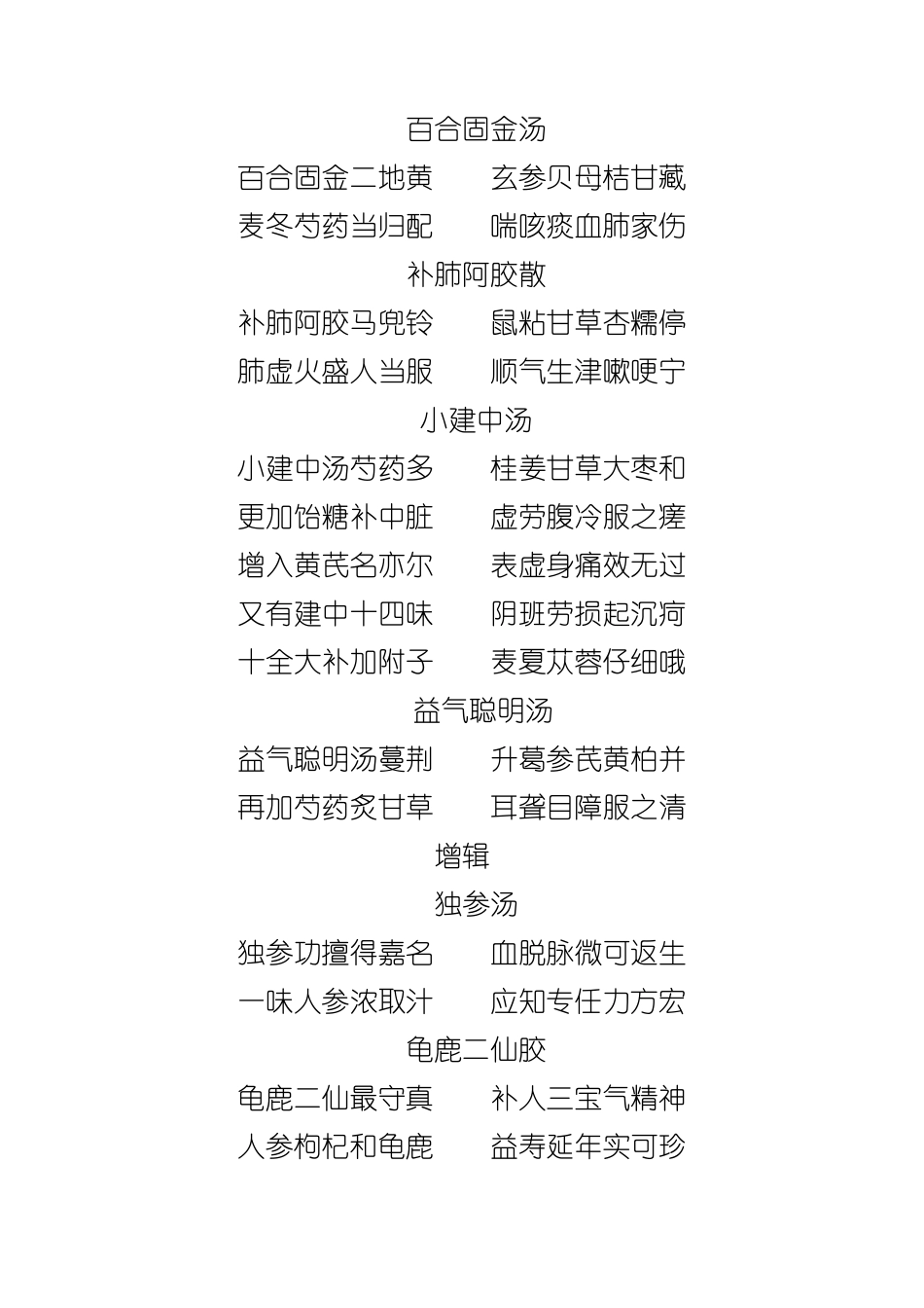 中医汤头歌诀_第2页