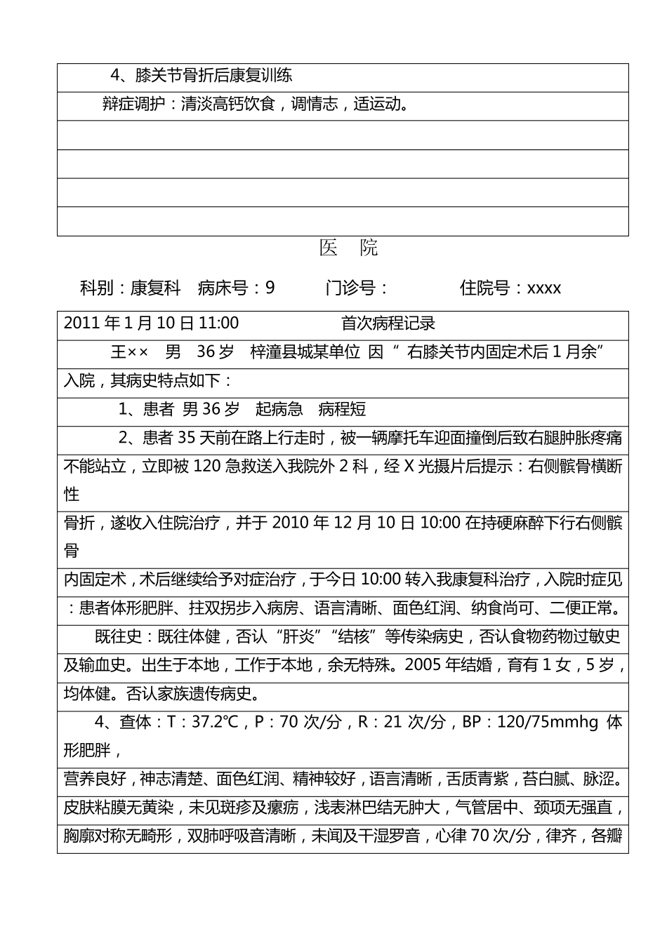 中医病历范本_第3页