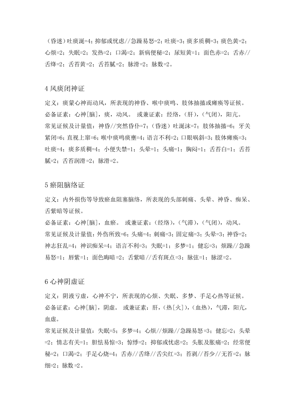 中医病证诊断疗效标准_第2页