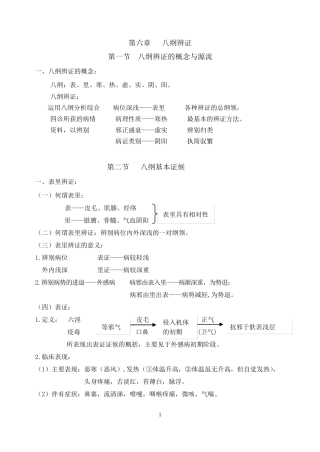 中医诊断学_八纲辨证(完结)