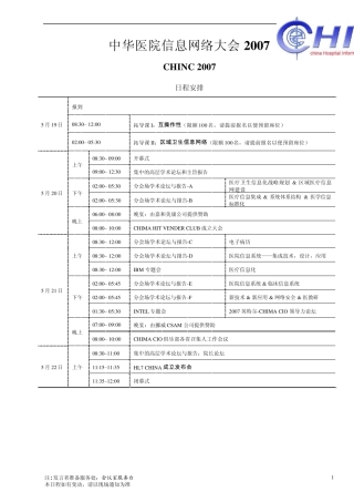 中华医院网络大会