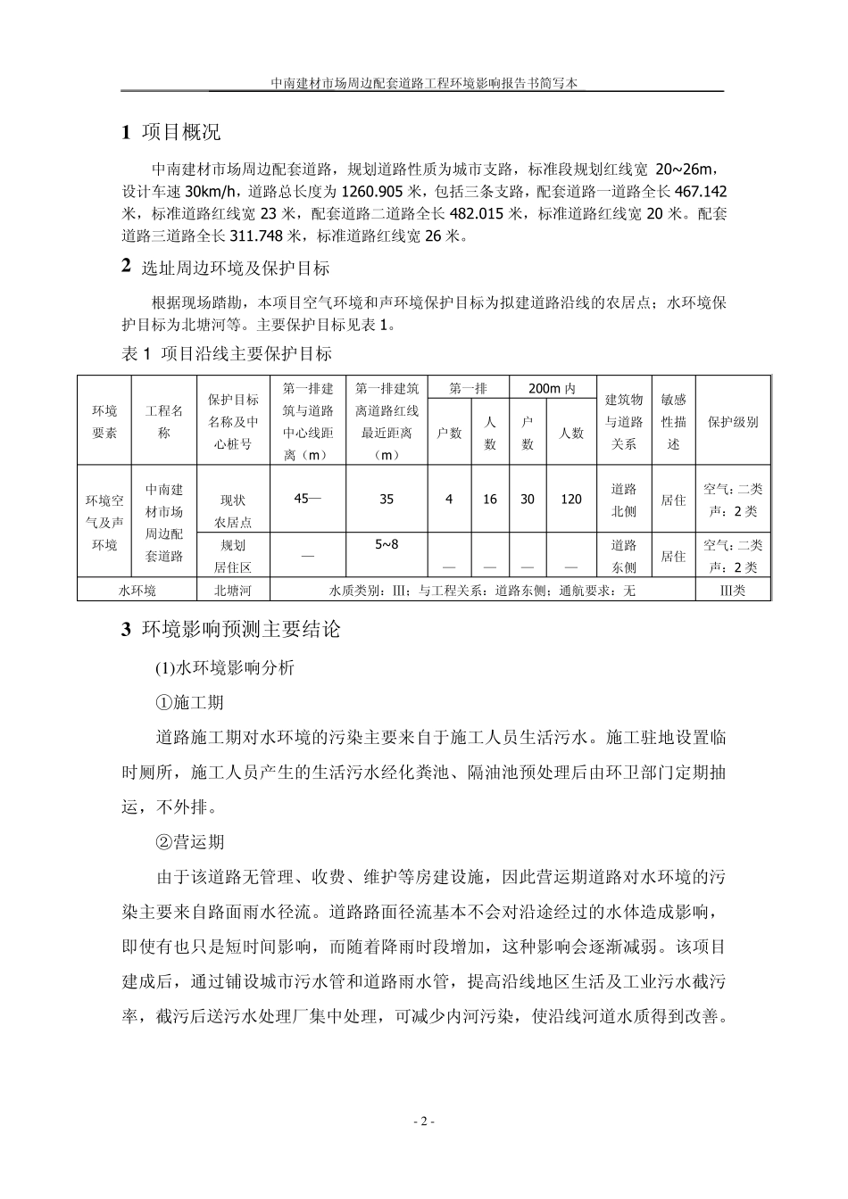 中南建材市场周边配套道路工程_第2页