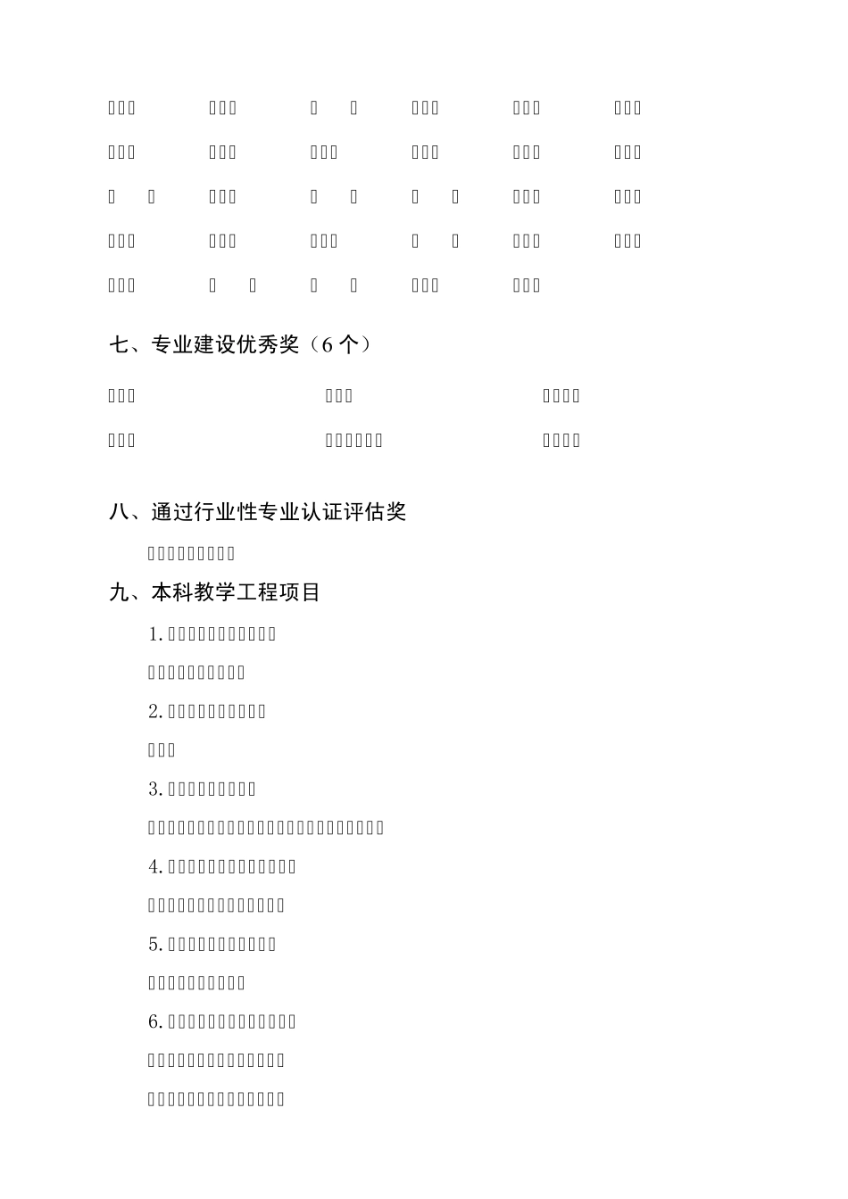 中南林业科技大学2014年教学表彰会光荣册_第3页