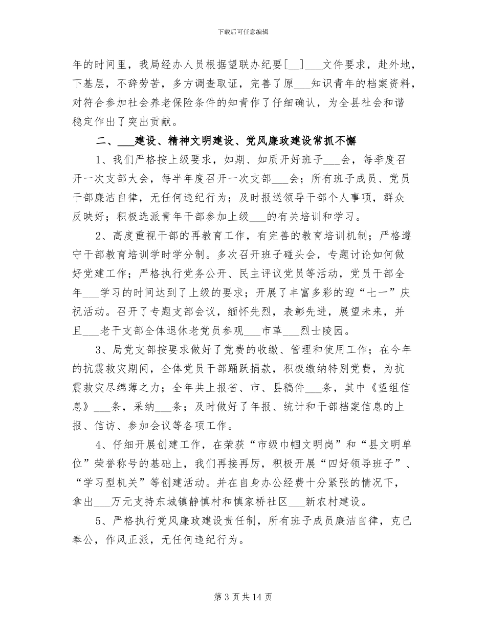 2024年档案局项目建设工作总结_第3页