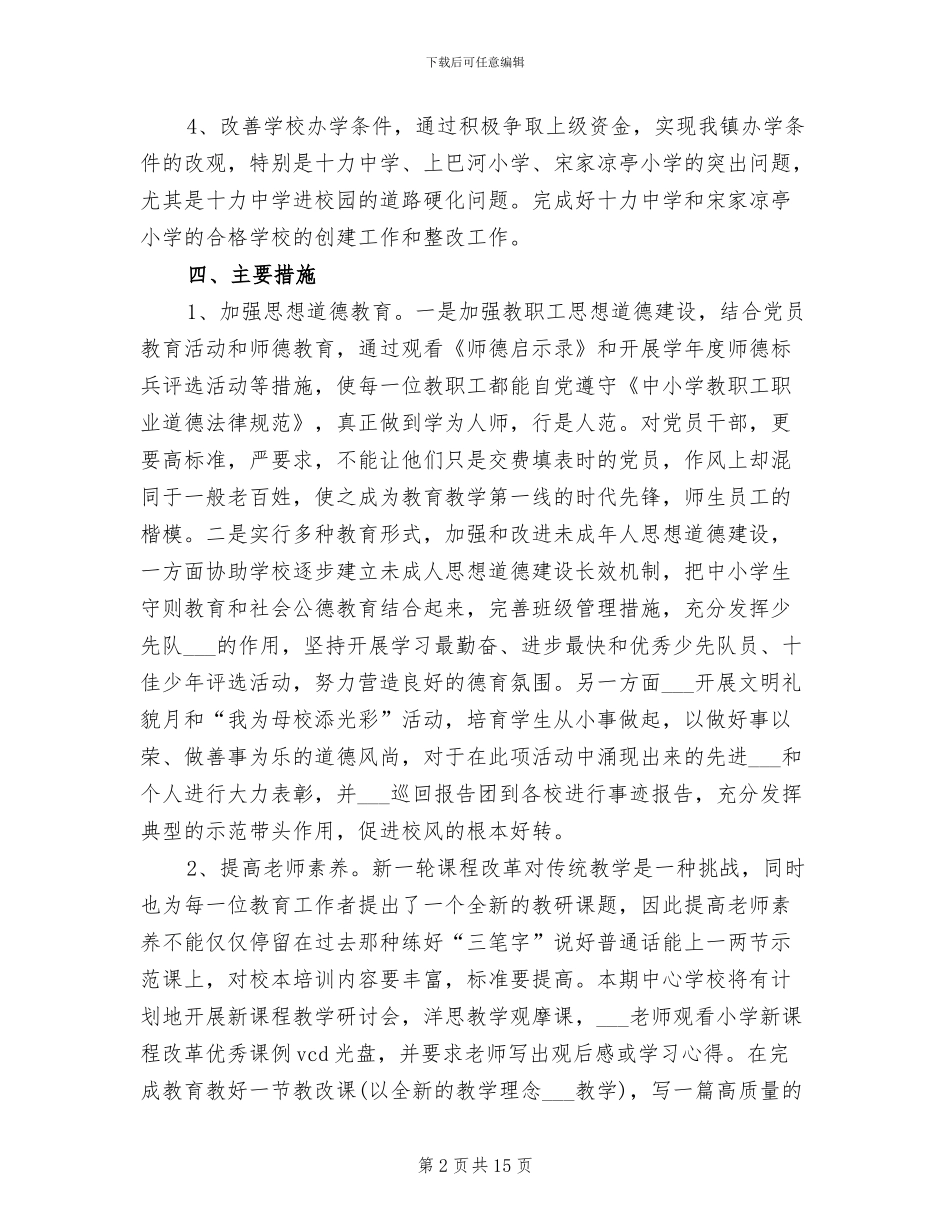 2024年民办培训学校工作总结_第2页