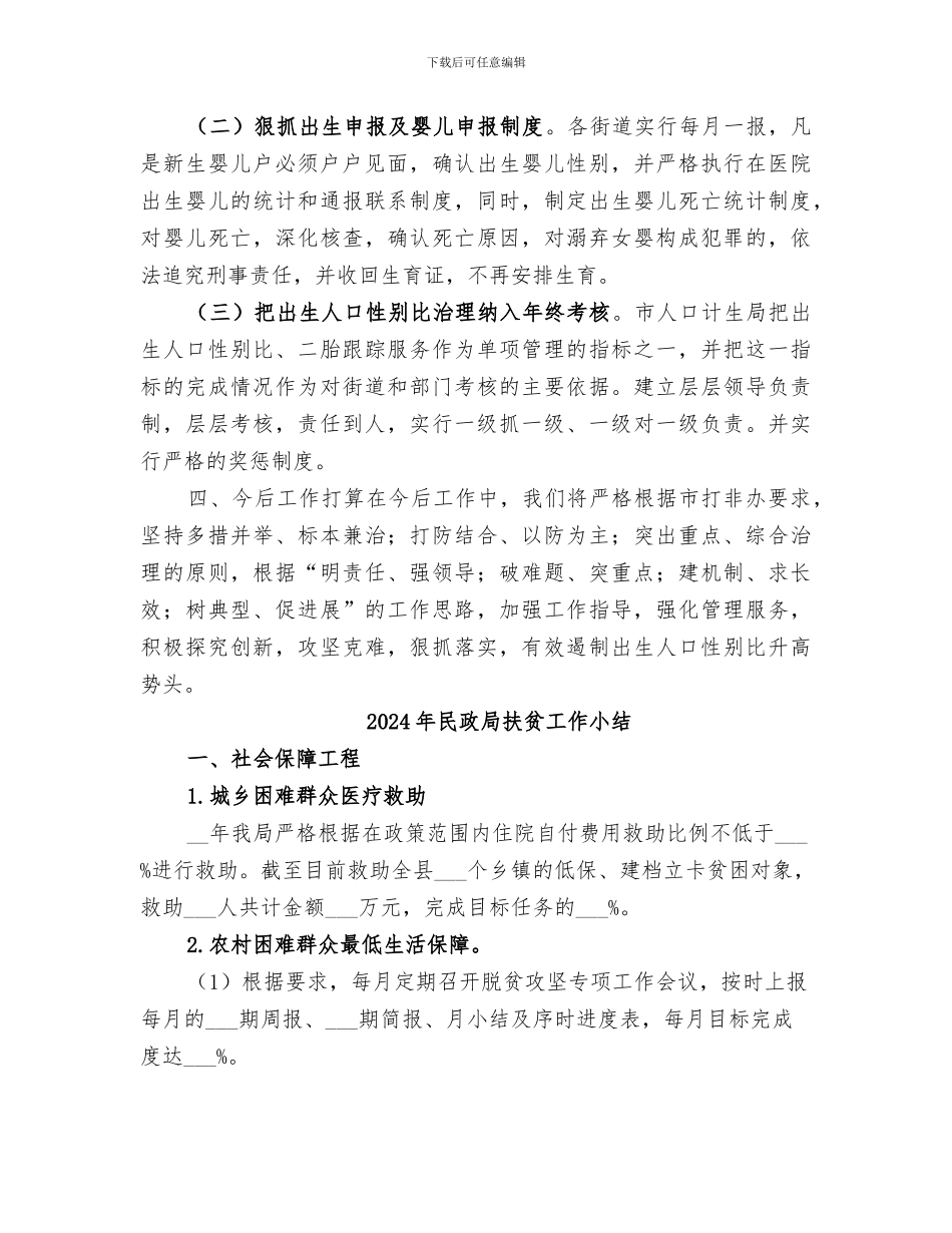 2024年民政局打击两非工作总结_第3页