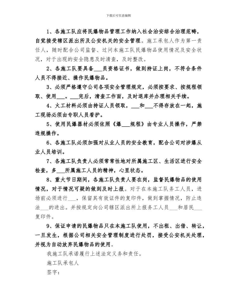 2024年民爆物品使用管理情况总结_第3页