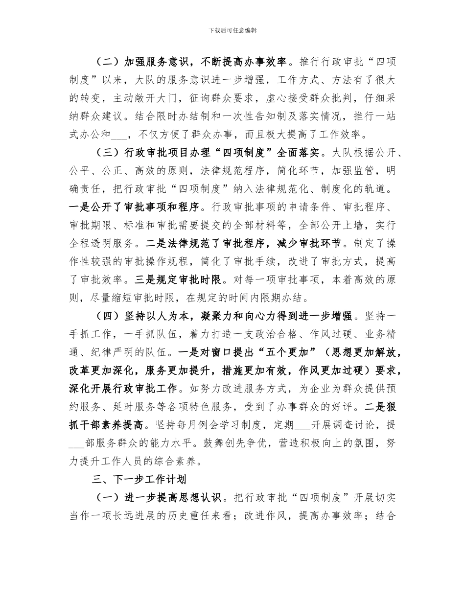 2024年消防大队行政审批工作总结_第2页