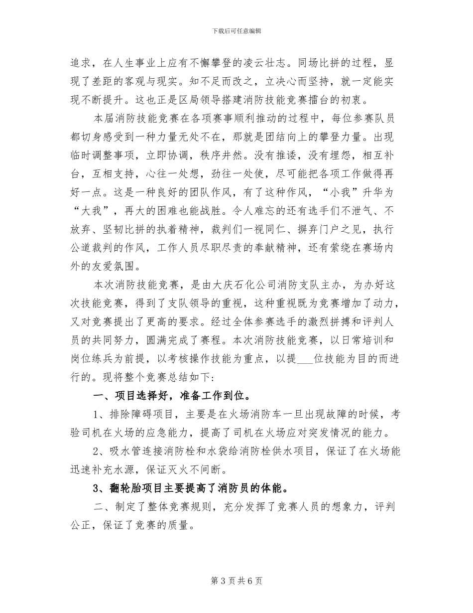 2024年消防执法安全检查专项行动情况总结_第3页