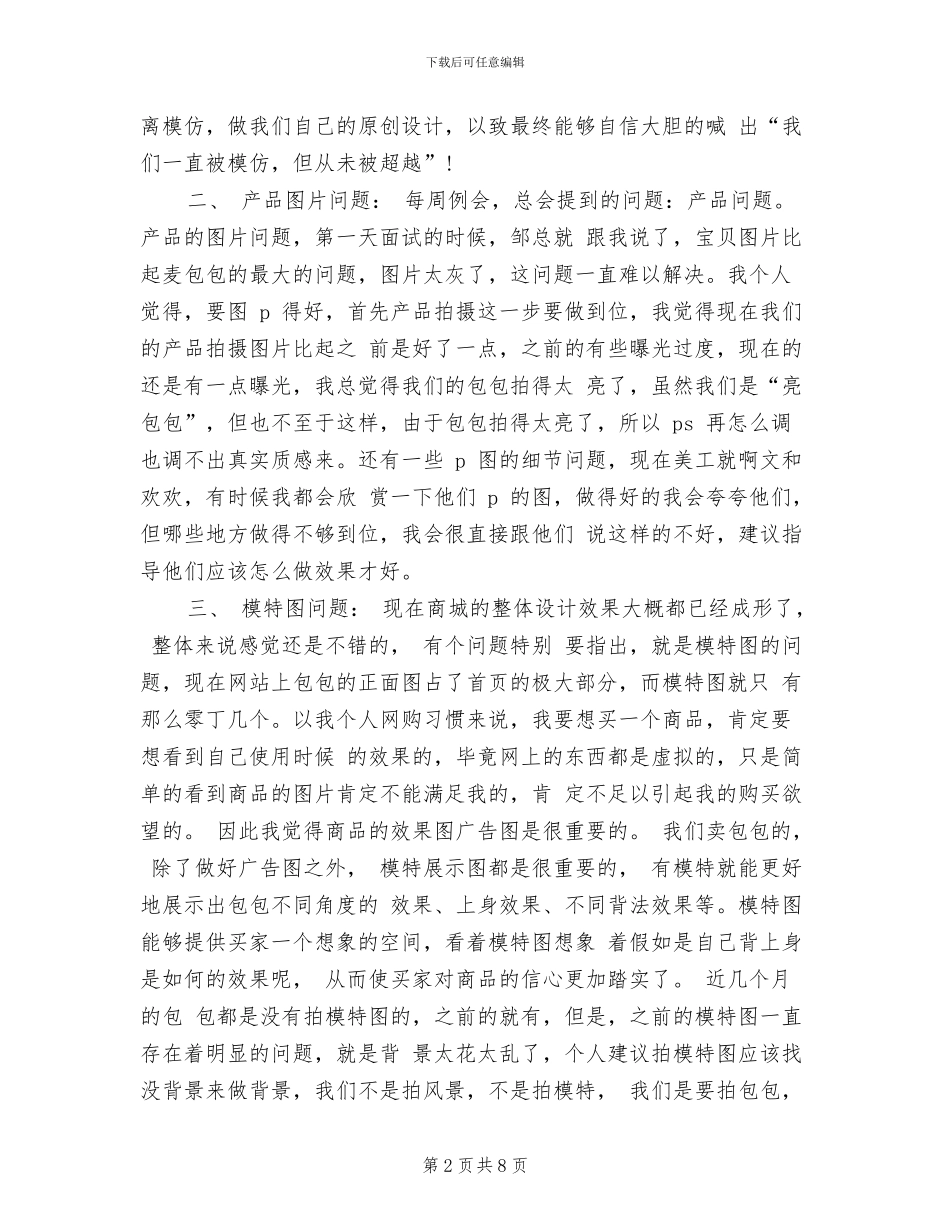 2024年淘宝美工工作总结_第2页
