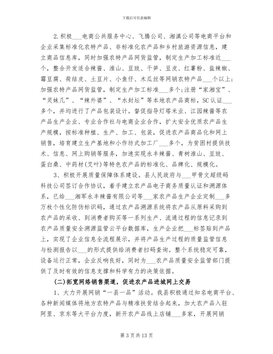 2024年电商扶贫工作总结_第3页