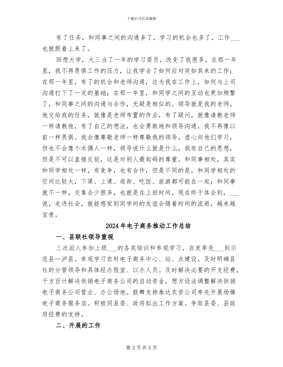 2024年电子商务推广实习总结_第3页