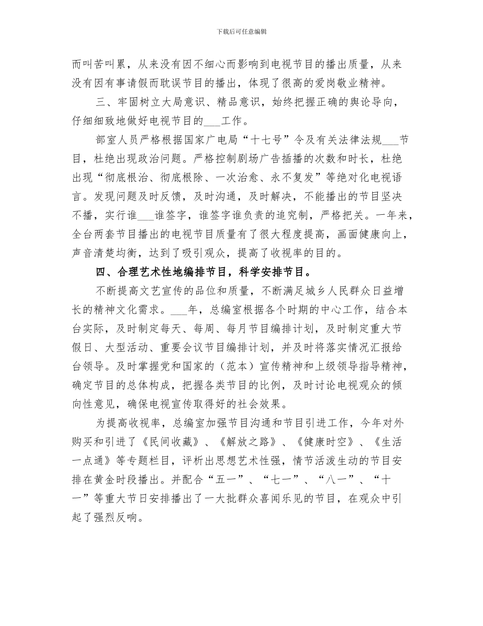 2024年电视台总编年终总结_第3页