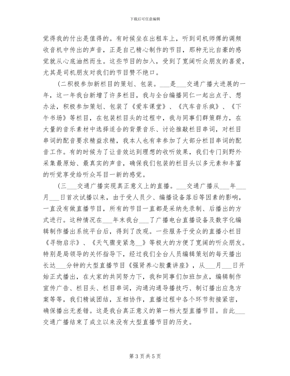 2024年电视编辑年度总结_第3页