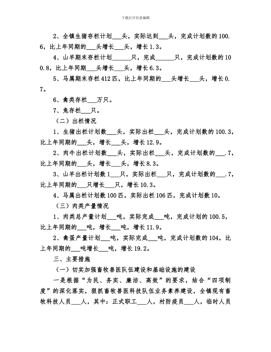 2024年畜牧兽医站工作总结范文_第2页