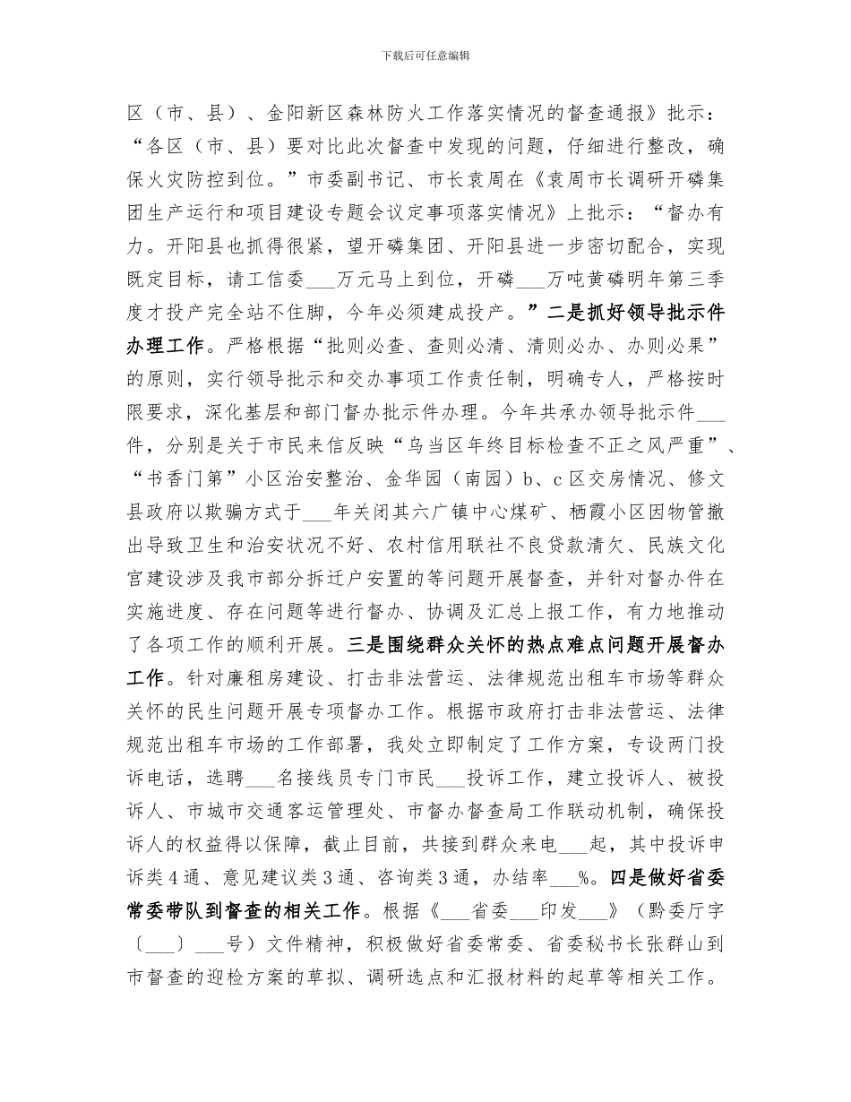 2024年督查办工作总结与工作要点_第3页