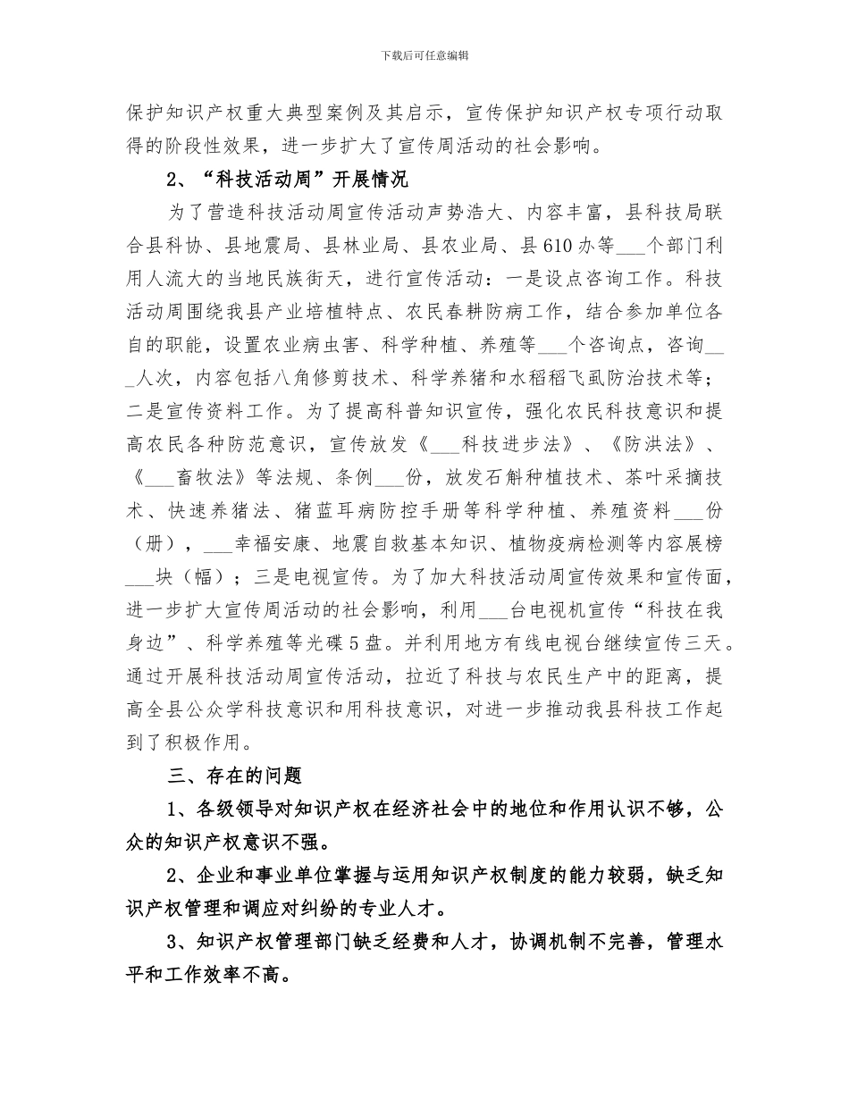 2024年知识产权工作总结及工作要点_第2页