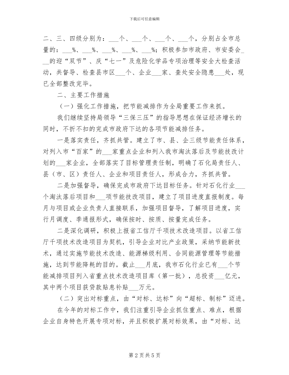 2024年石化监管工作年终总结_第2页