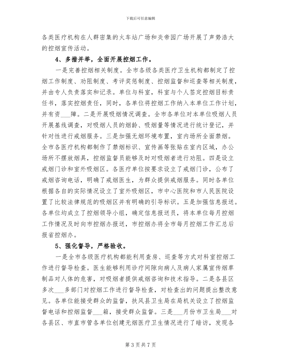 2024年社区控烟工作总结_第3页